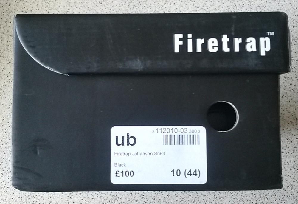 Мъжки елегантни обувки Firetrap размер ЕU44 (UK10)