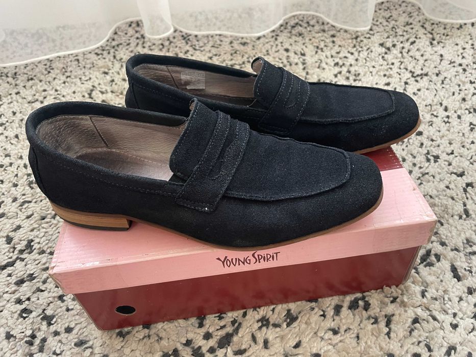 Mocasini / Pantofi Piele Intoarsa Masura 40