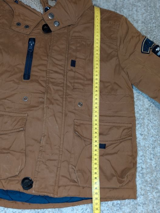 Дебела зимна парка 116 размер