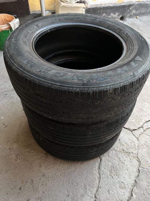 Резина в среднем состоянии.