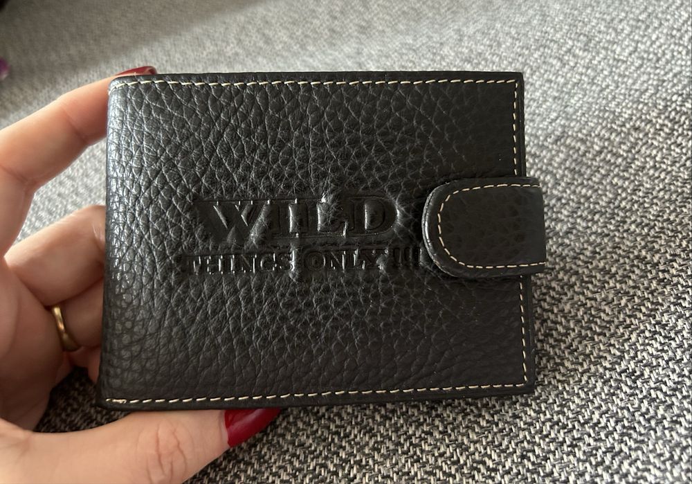 Portofel din piele naturala nou