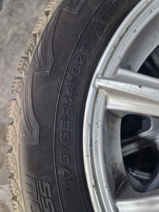 Продам диски с резиной r 14