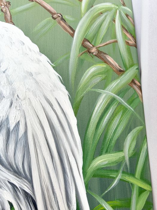 Картина на подарок «Белые аисты»