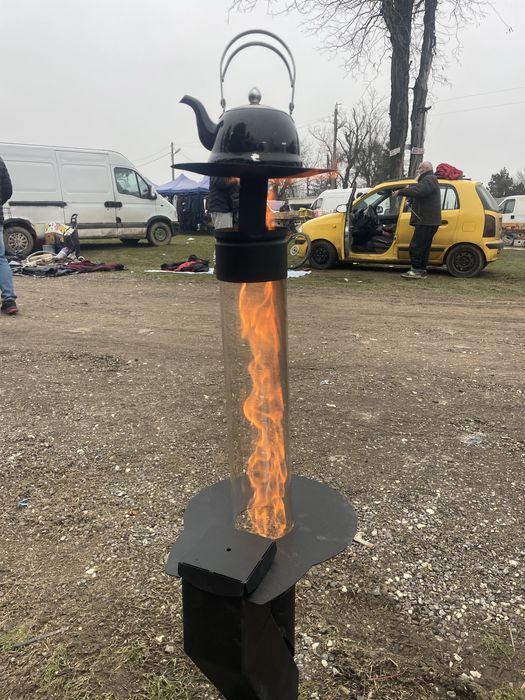 Дубайска камина  на пелети