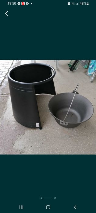 Set Ceaun fontă 10,8 L/139 lei  + suport paravan vânt  Ofertă 329  Lei