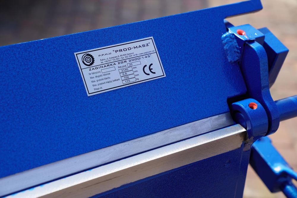 Abkant 2,14/0,8 cutit +dispozitiv pentru a face falca. Abcant