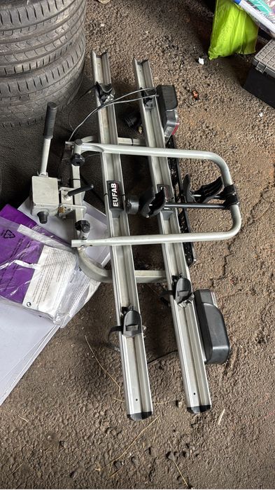 Suport biciclete pentru carlig remorcare Eufab