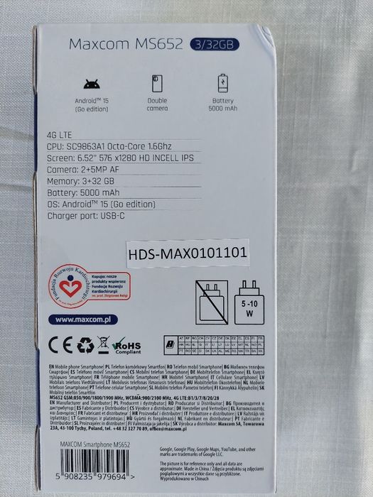 Telefon Maxcom MS652 nou