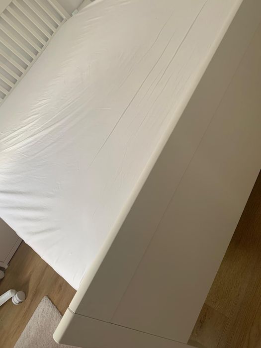 Vand pat ikea cu saltea jysk si comode ikea