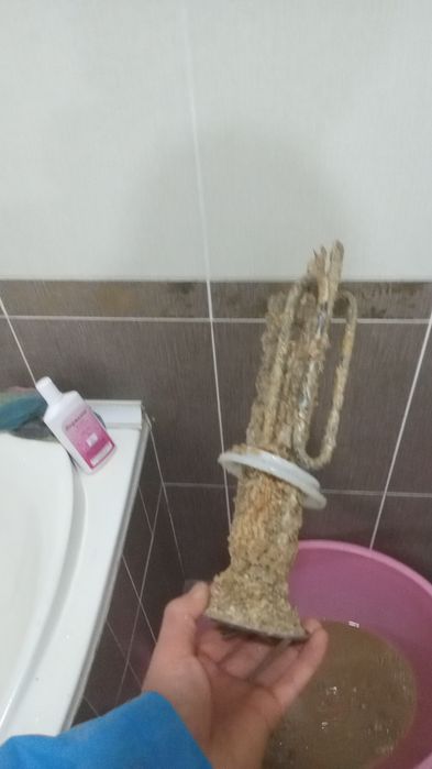 Ремонт установка аристон бойлер водонагреватель.