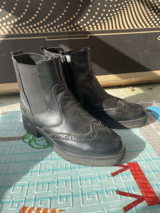 Осенние ботинки 36 натурал кожа