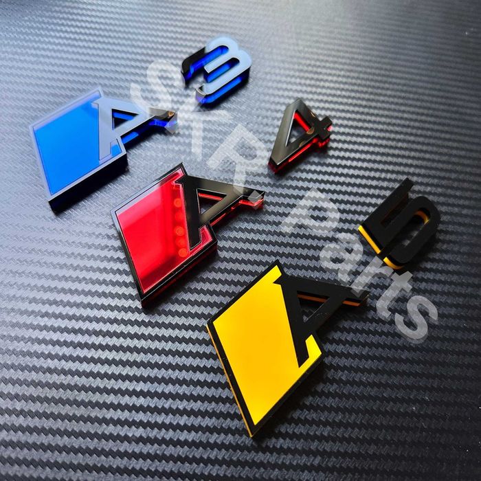 Emblema spate pentru Audi A3 / A4 / A5 / A6 / A7
