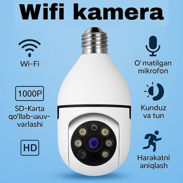 Wifi kamera - barcha uchun maxsus