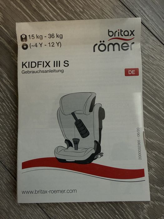 Britax Romer kidfix III S, coolflow