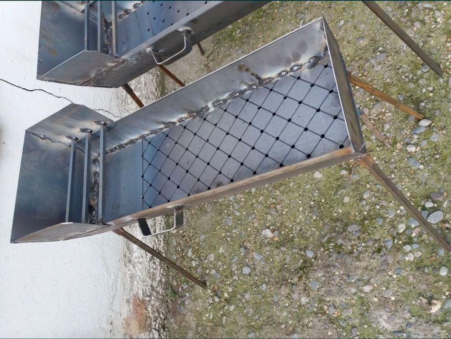 Мангал с съемными ножками 80×26