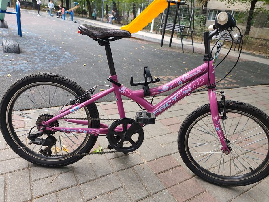Bicicleta 20 inch pentru fete X Fact Princess, roz