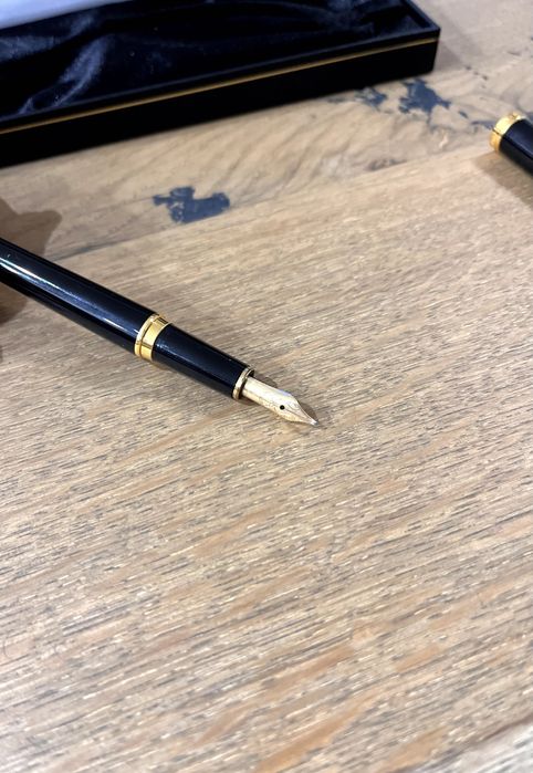 Montblanc писалка със златно покритие 14 карата