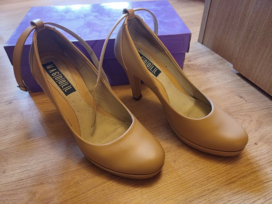 Pantofi piele ocazie mar. 36