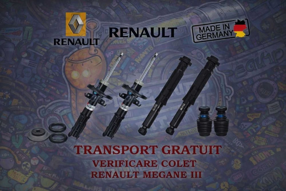 Set amortizoare Renault Megane 3 + Transport Gratuit