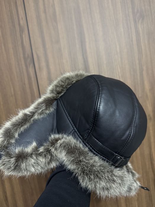 Ушанка теплая красивая