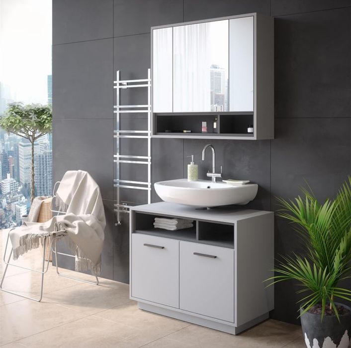 Шкаф за надмивка с огледало Vicco 5594