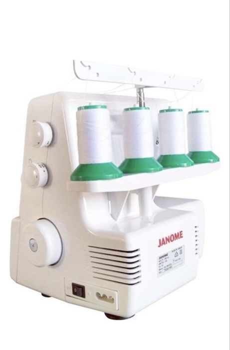 Оверлок Janome 8002DX белый