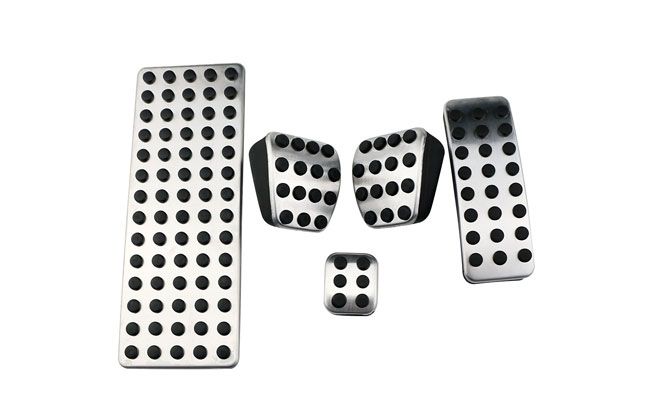 Ornamente INOX pedale AMG - Mercedes A, B, CLA, GLA, M, GL, GLE, GLS