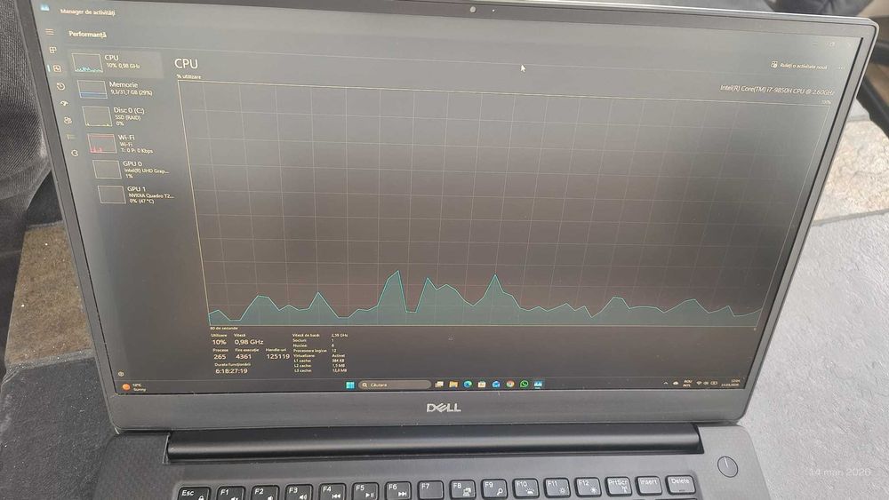 Dell Precision 5540 – Performanță Premium (32GB RAM / 477 SSD)