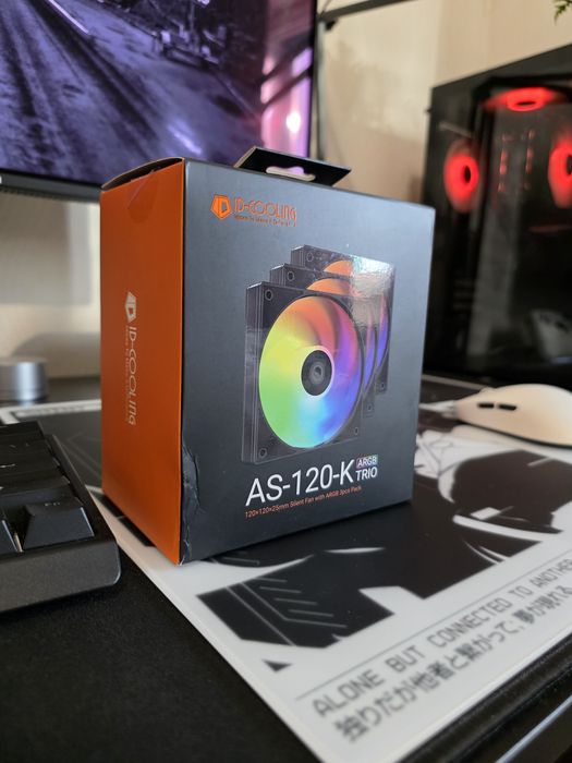 Набор вентиляторов ID-COOLING AS-120-ARGB-K Trio