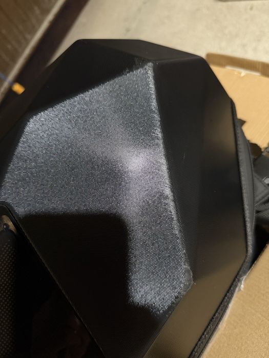 Мото раница с LED очи