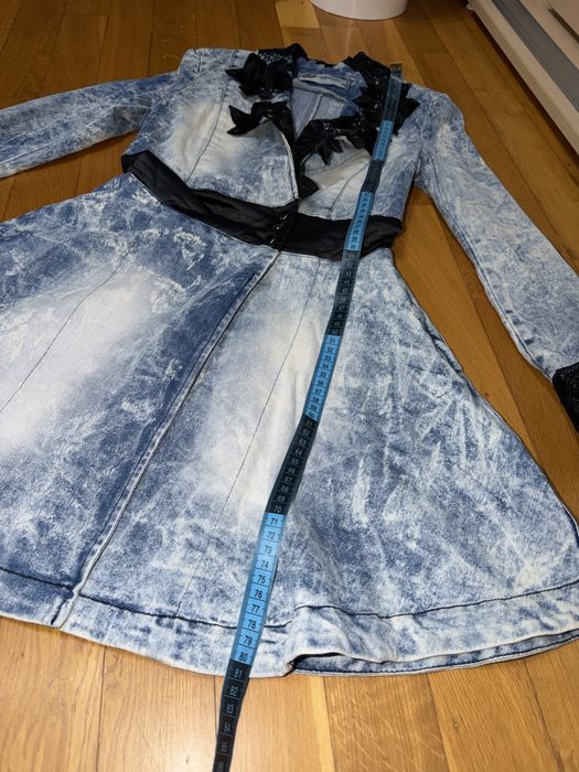 Rochie tip palton mexton nr 34 denim