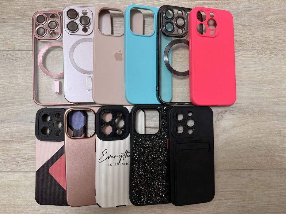 Кейс за iphone 15 pro ,някой са чисто нови