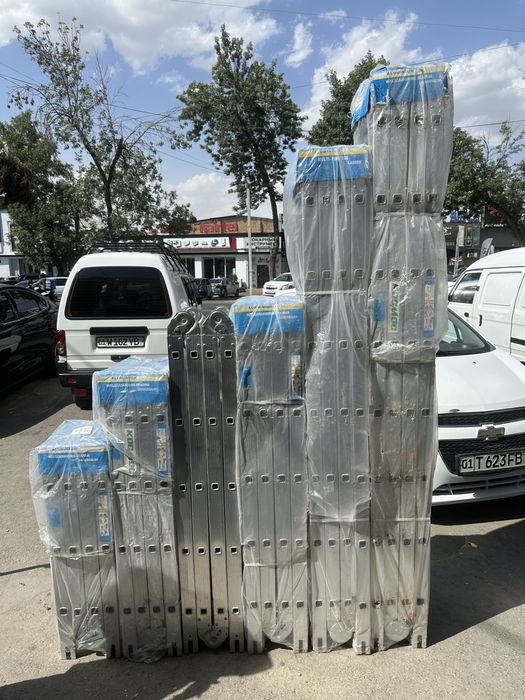 Стремянки трансформер метал алюмин Нарвон леснитца Narvon