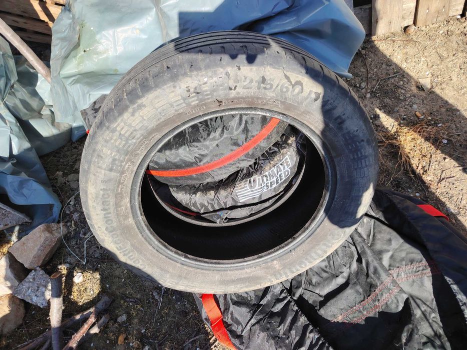 4бр.летни гуми 215 60 17