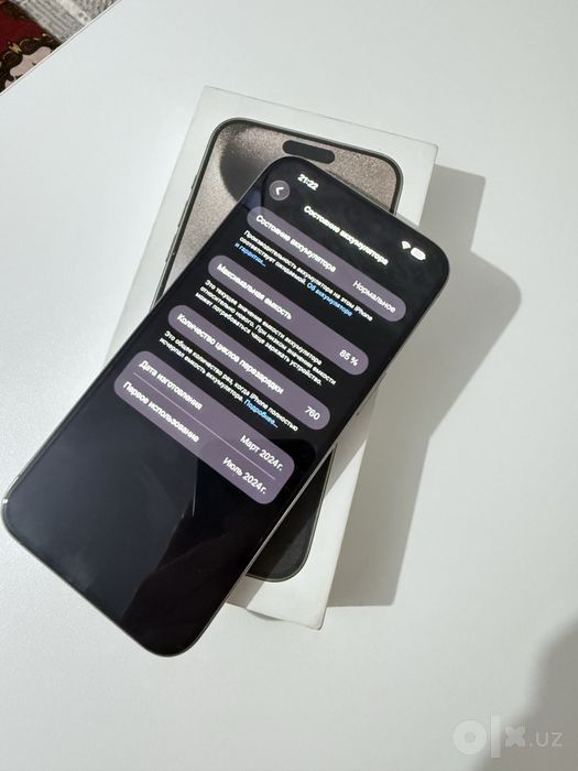 iPhone 15 Pro Max — Без сколов и царапин / Идеальный