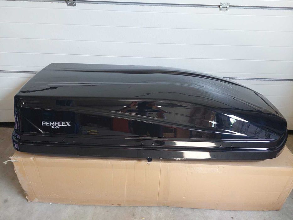 Автобокс (Багажник за таван) Perflex Eco Black 370 и 500 л.