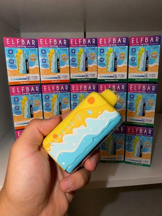 Vape 40.000 Puffs Reglaj Gheata Reincarcabil Display