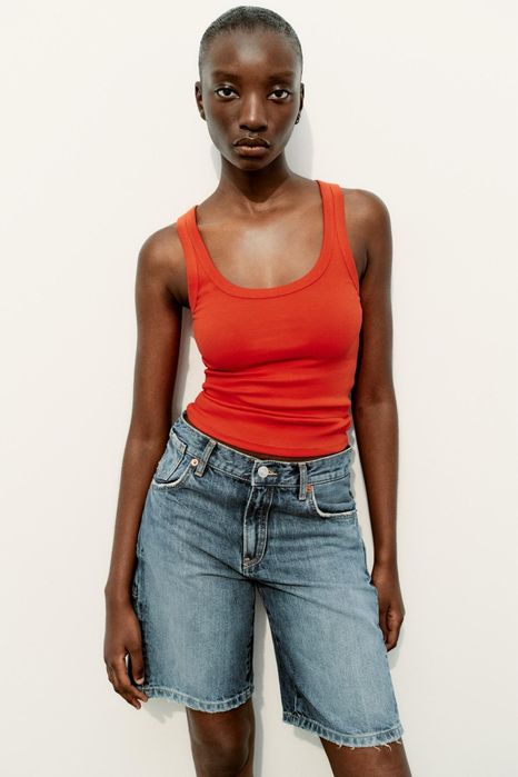 Дамски къси панталони ZARA