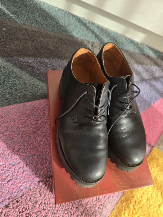 Pantofi vitello negru 37