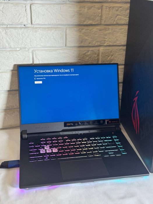 Rog strix RTX 3060 Ryzen 7 2k топовый асус рог стрикс игровой ноутбук