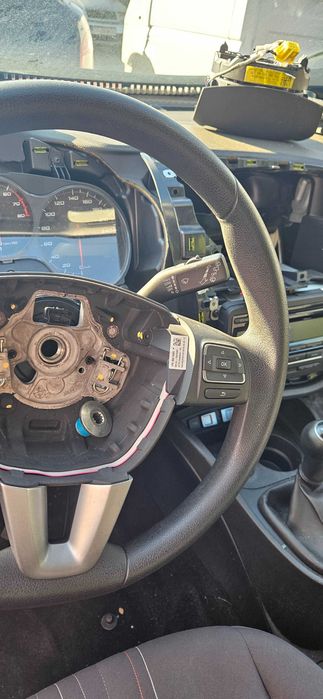 Volan comenzi + airbag volan + cablaj Seat Leon