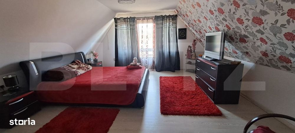 Conac modern cu sauna, ciubar si sera, 1.500 mp gradina – sat Dridif