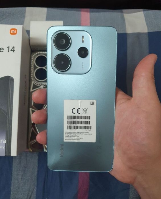 Redmi Note 14 16/128GB Green Karobka 2025 Igravoy Sastayani Xaroshiy
