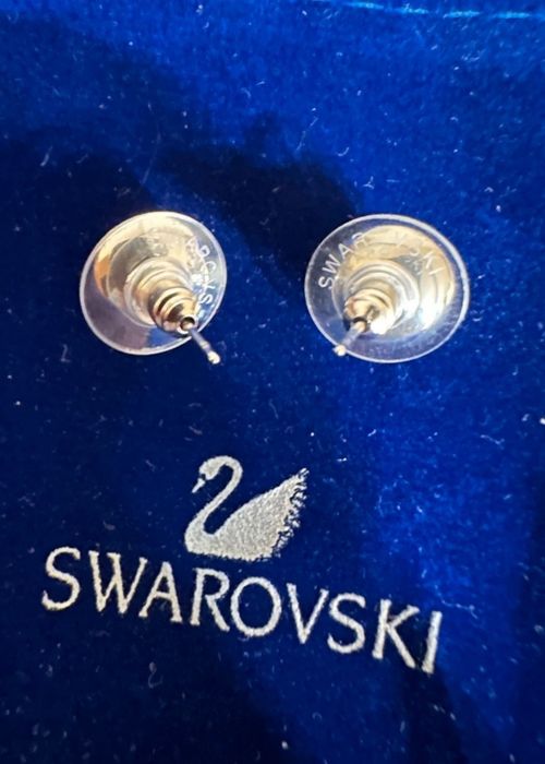 Cercei Swarovski Angelic Argintii