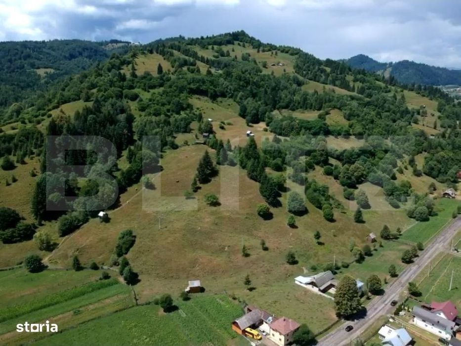 Teren in Vama, judetul Suceava, Bucovina, intravilan + extravilan