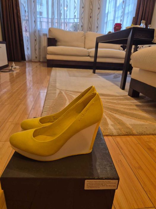 Обувки на платформа Calvin Kline