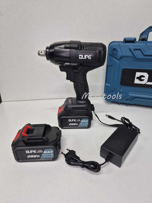 Pistol de impact 1/2" DJPE M17-32 800Nm 2 acumulatori