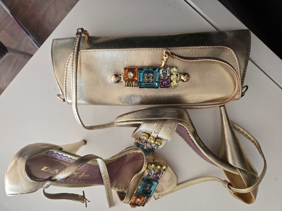 Дамски сандали+ чанта