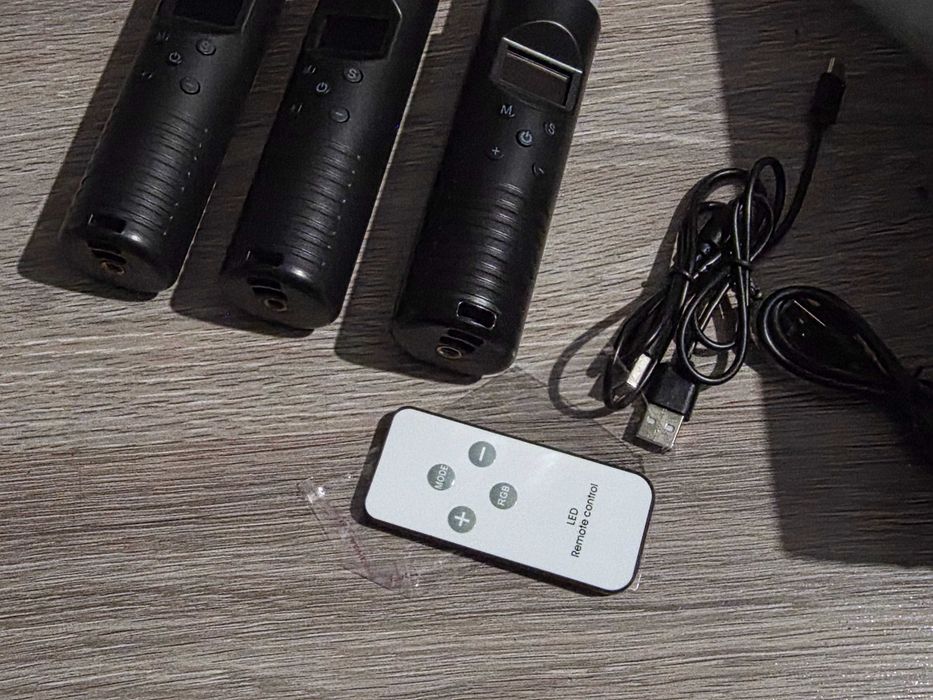 3бр. RGB LED пури в комплект