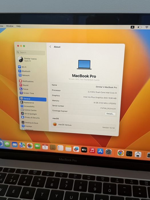 13” MacBook Pro 2017